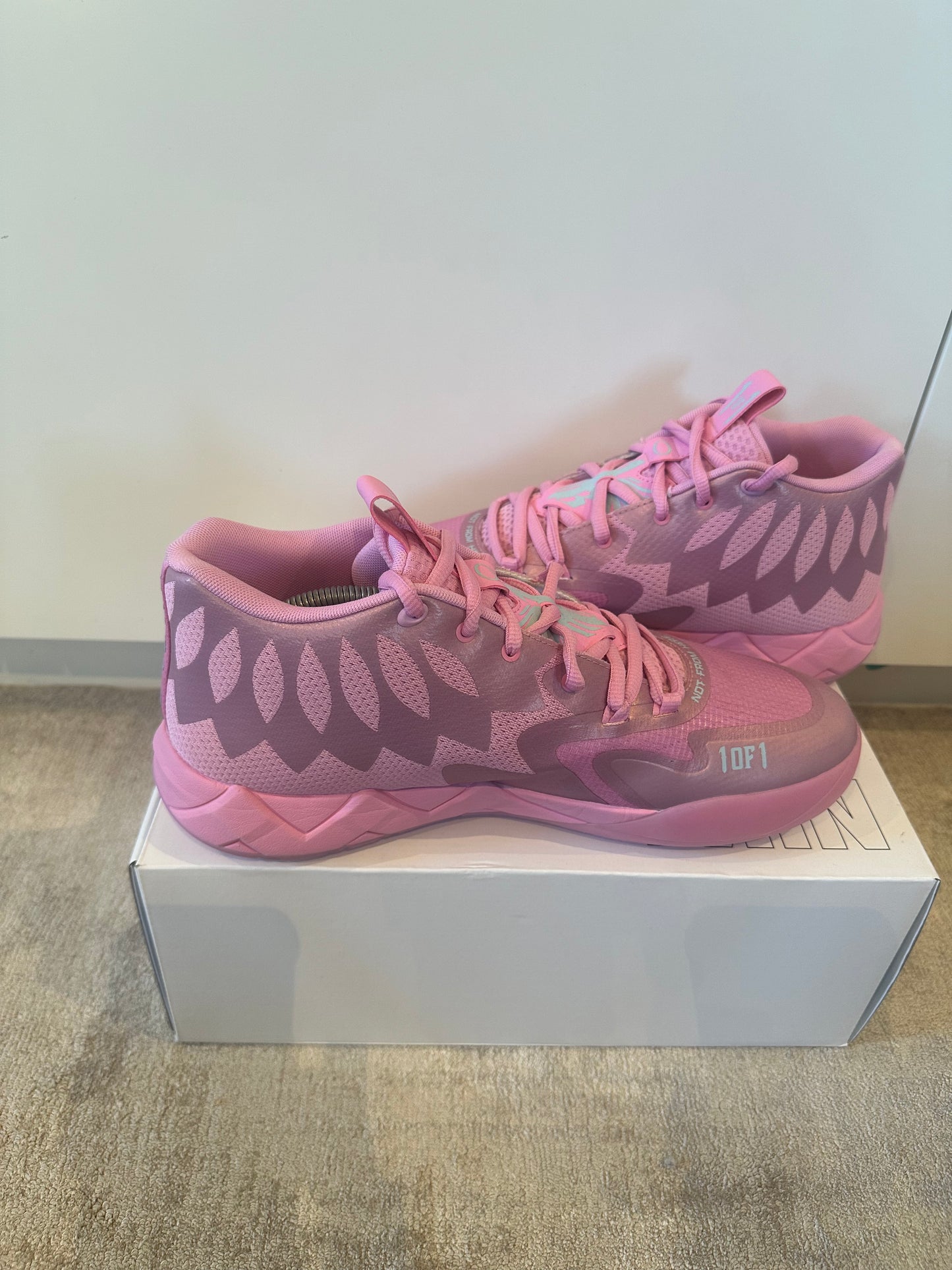 MB.01 PINK CONDITION 9.9/10 SIZE US12 WORN ONCE