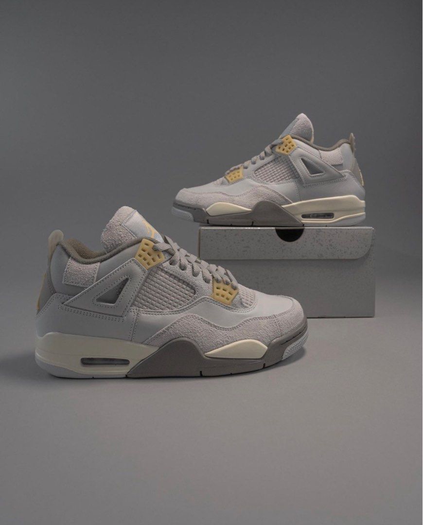 Jordan 4 craft ("phantom dust")